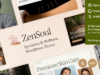 ZenSoul – Spa Salon & Wellness WordPress Template + KI