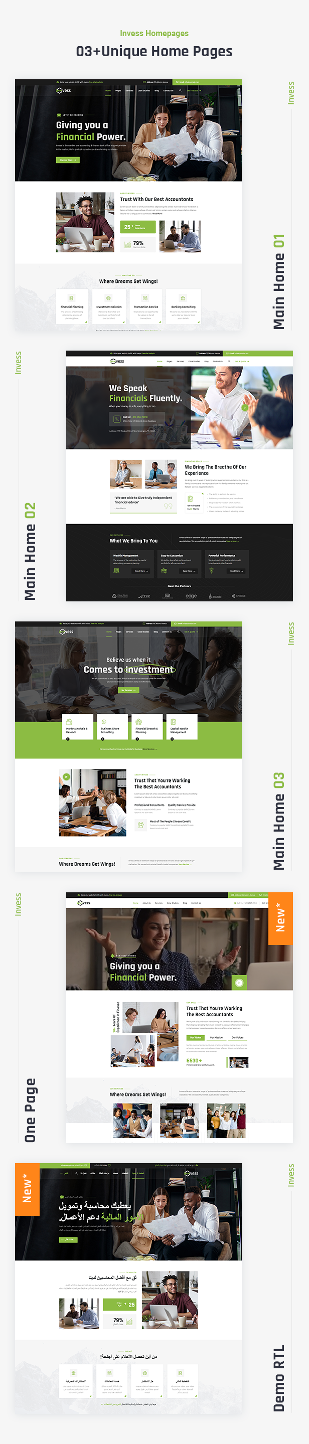 Invess Accounting & Consulting WordPress-Theme