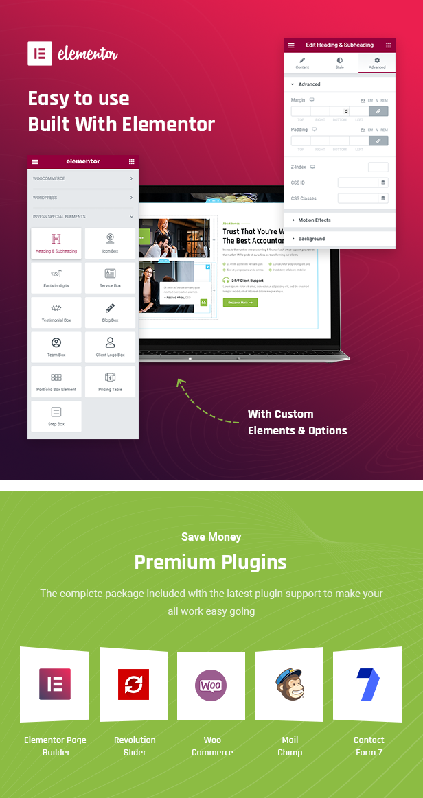 Invess Accounting & Consulting WordPress-Theme