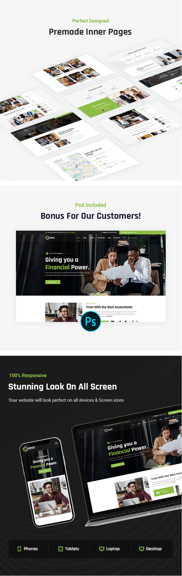Invess Accounting & Consulting WordPress-Theme
