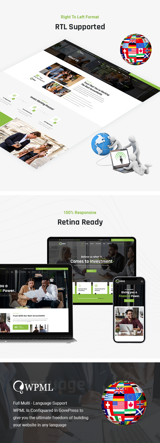Invess Accounting & Consulting WordPress-Theme