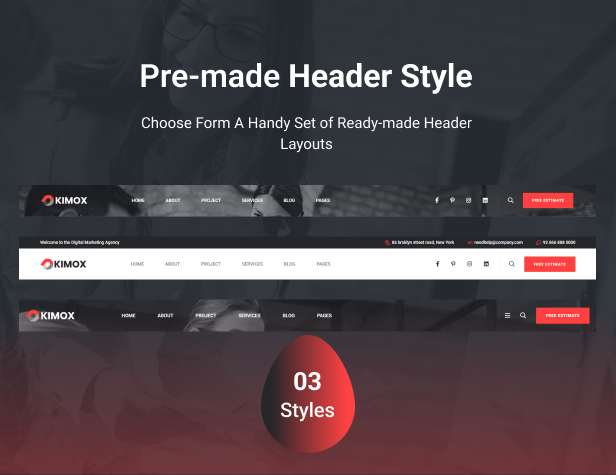 Kimox – Digitale Agenturdienste WordPress Theme + RTL – 11