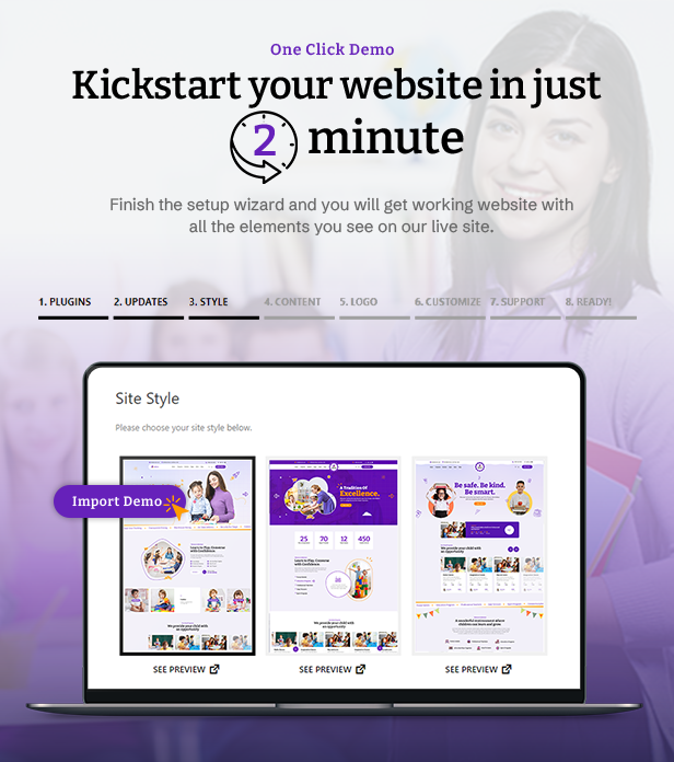 Kidzieo WordPress-Theme