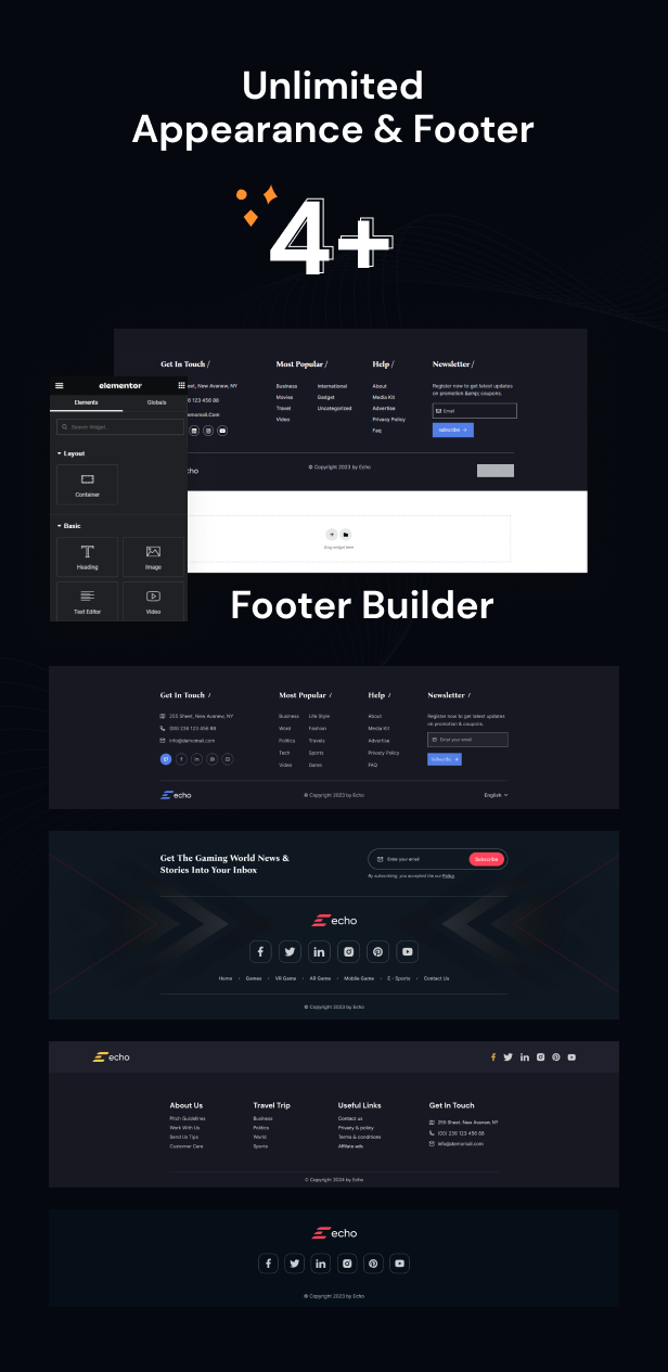 Echoo – Nachrichtenmagazin WordPress Theme + RTL – 9