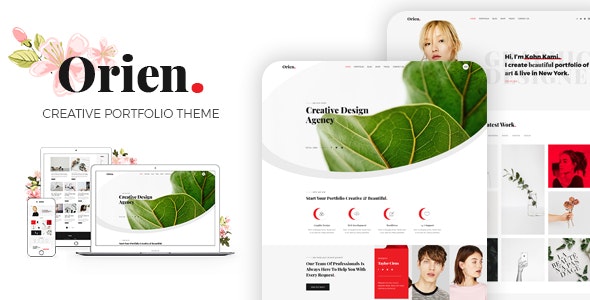 Orien – Creative Portfolio WordPress Theme – Portfolio Creative