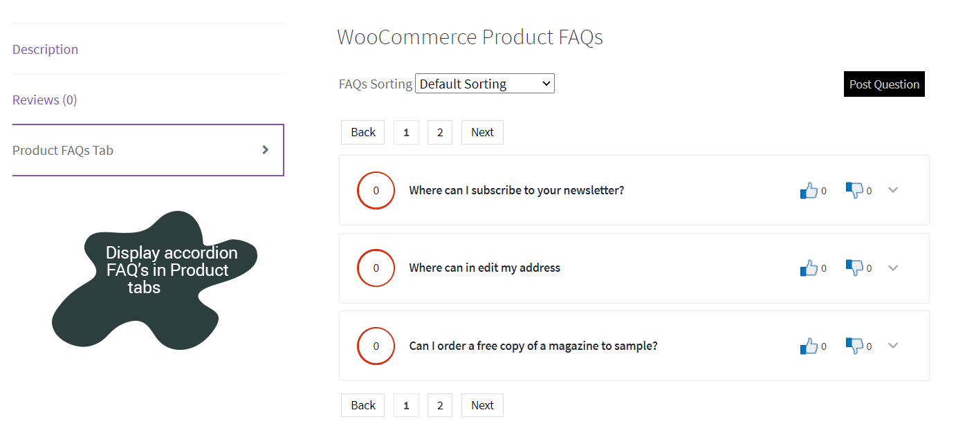 FAQ für WooCommerce – Erweitertes Produkt-FAQ-Plugin