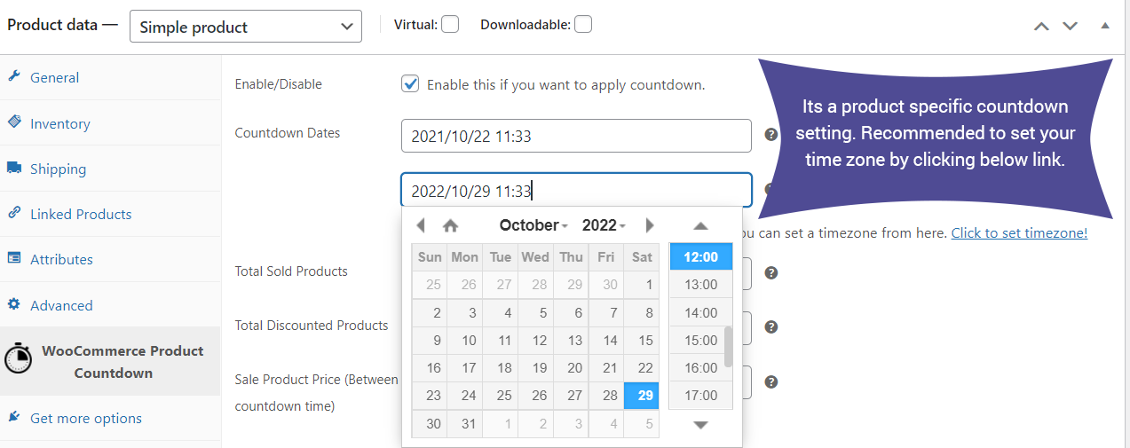 WooCommerce Countdown Sales & Preisnachlass-Plugin