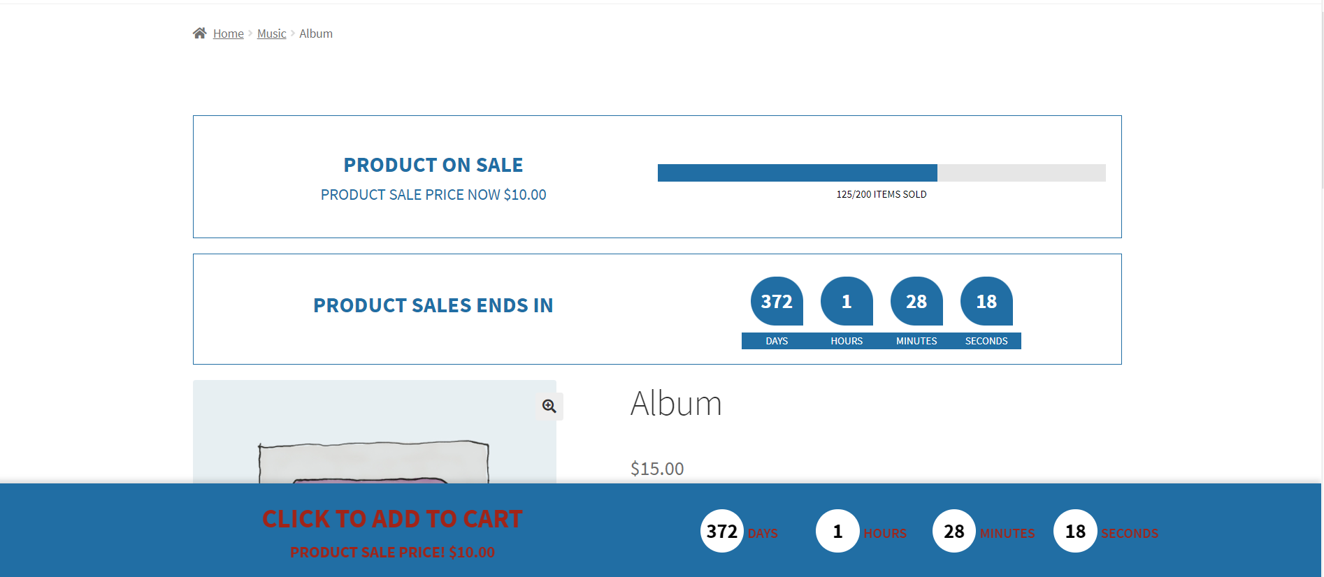 WooCommerce Countdown Sales & Preisnachlass-Plugin