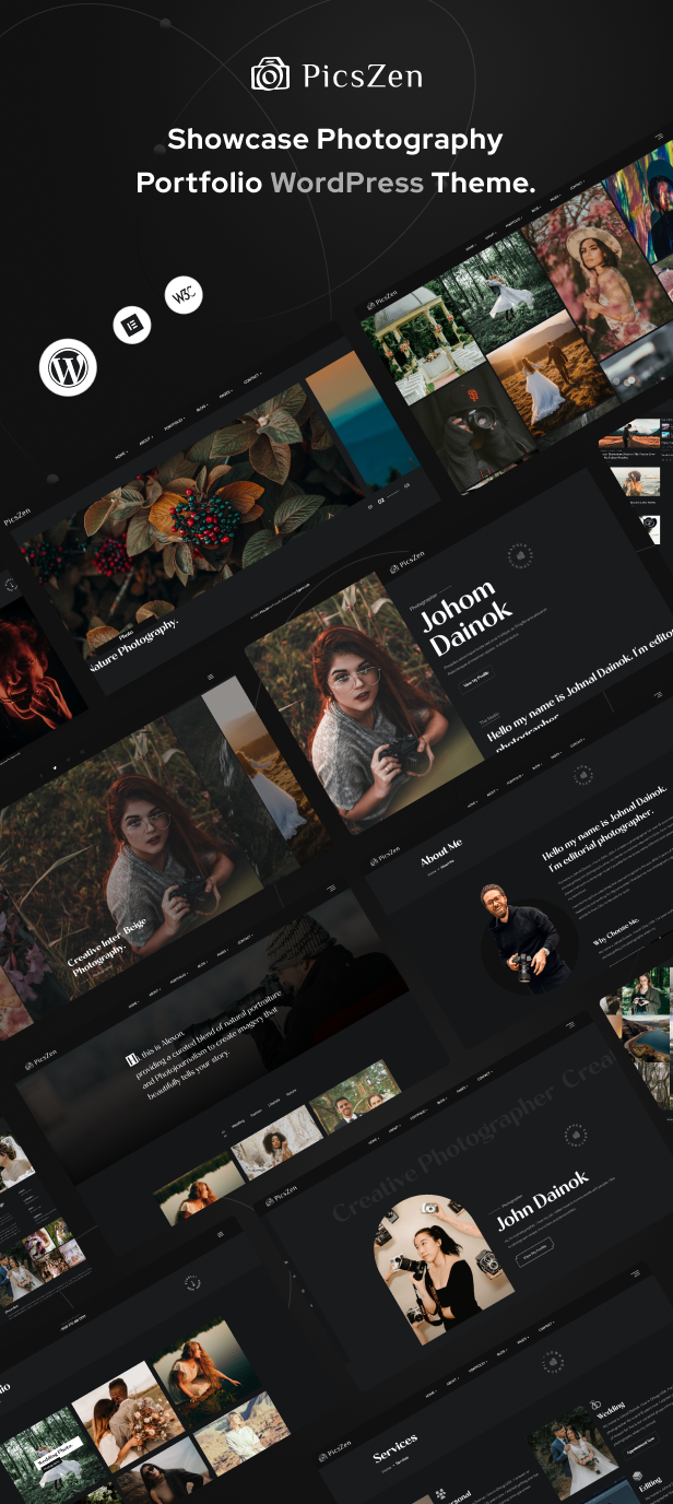 Picszen – Fotografie-WordPress-Theme – 1