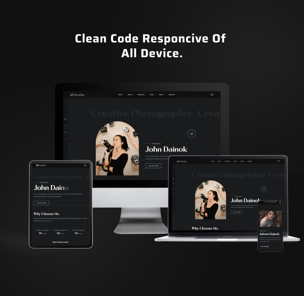 Picszen – Fotografie-WordPress-Theme – 5