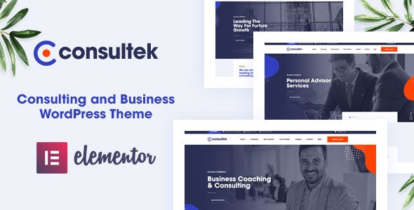 Consultek Consulting WordPress Theme Themelexus