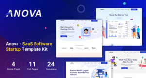 Anova – SaaS- und Startup-Elementor-Vorlagenkit
