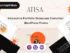 Atisa – Interaktives Portfolio-Showcase-WordPress-Vorlage