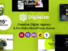 Digiwize – WordPress-Template für digitale Agentur und kreatives Portfolio