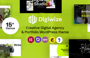 Digiwize – WordPress-Template für digitale Agentur und kreatives Portfolio