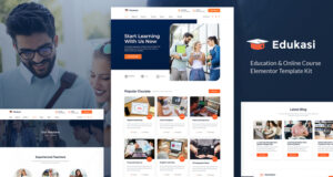Edukasi – Elementor-Vorlagenkit für Bildung und Online-Kurse