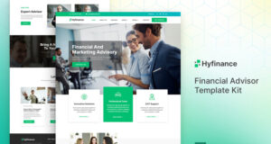 Hyfinance – Elementor-Vorlagenkit für Finanzberater