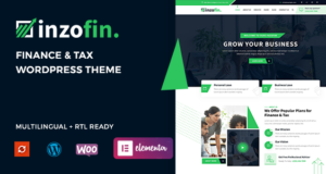 Inzofin – WordPress-Template für Finanzen und Steuern