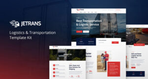 Jetrans – Elementor-Vorlagenkit für Logistik und Transport