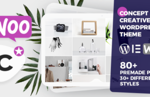 Konzept – Kreatives erweitertes WordPress-Layout