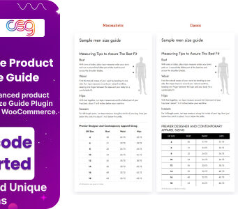 Leitfaden zur benutzerdefinierten BWD-Produktgröße für WooCommerce