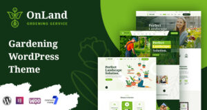 OnLand – Garten-WordPress-Vorlage