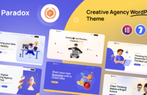Paradox – WordPress-Layout für Kreativagenturen