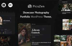 Picszen – Fotografie-WordPress-Layout