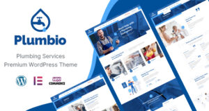 Plumbio – WordPress-Layout für Sanitärdienstleistungen