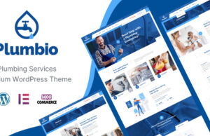 Plumbio – WordPress-Layout für Sanitärdienstleistungen