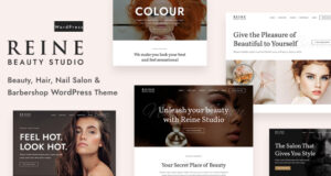 Reine – Salon- und Spa-WordPress-Layout mit Terminbuchung