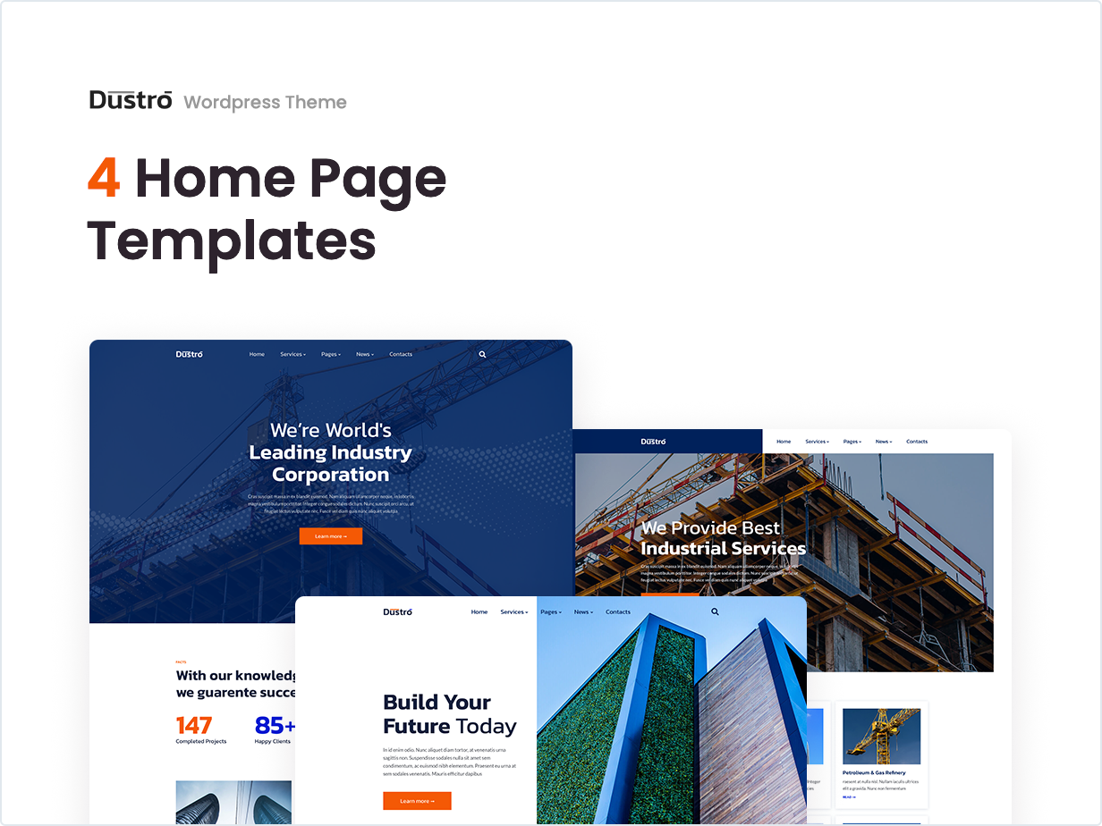 Dustro WordPress-Theme