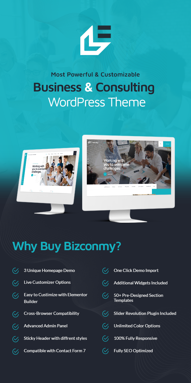 Bizconmy WordPress-Theme