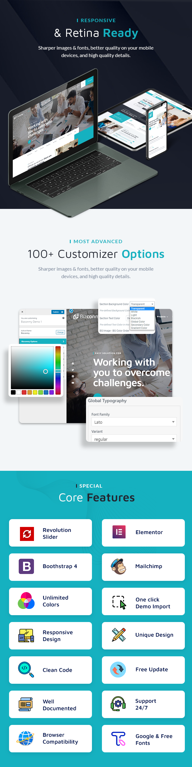 Bizconmy WordPress-Theme