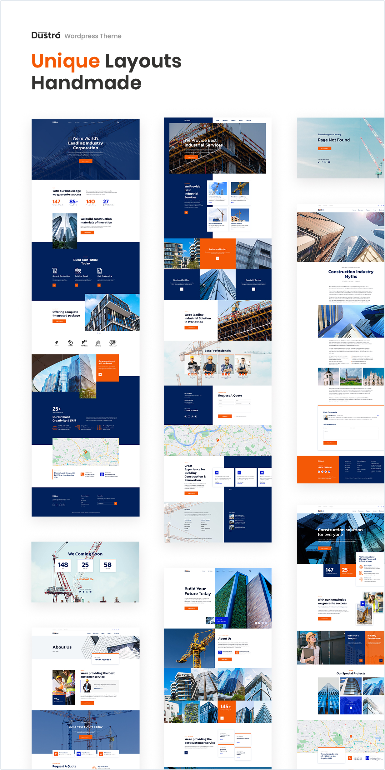 Dustro WordPress-Theme