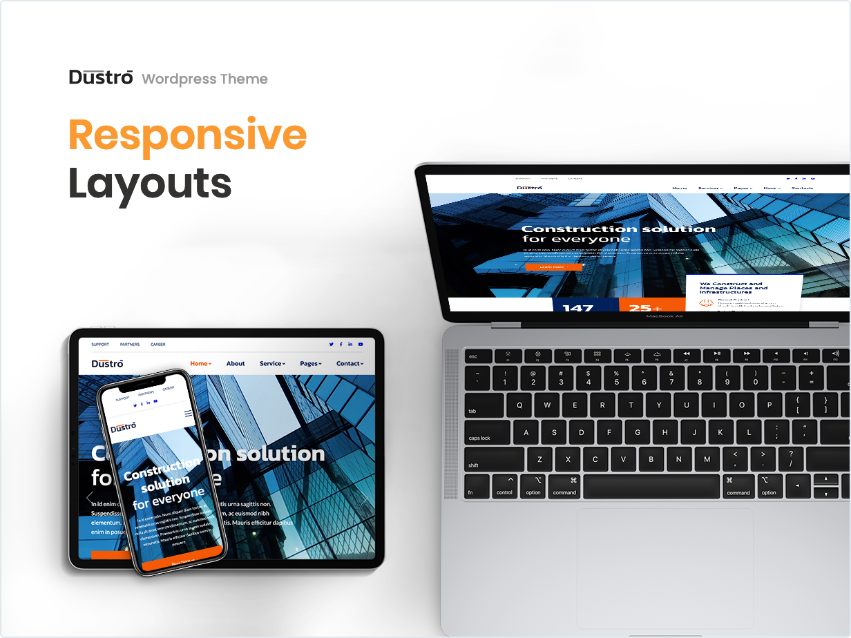 Dustro WordPress-Theme