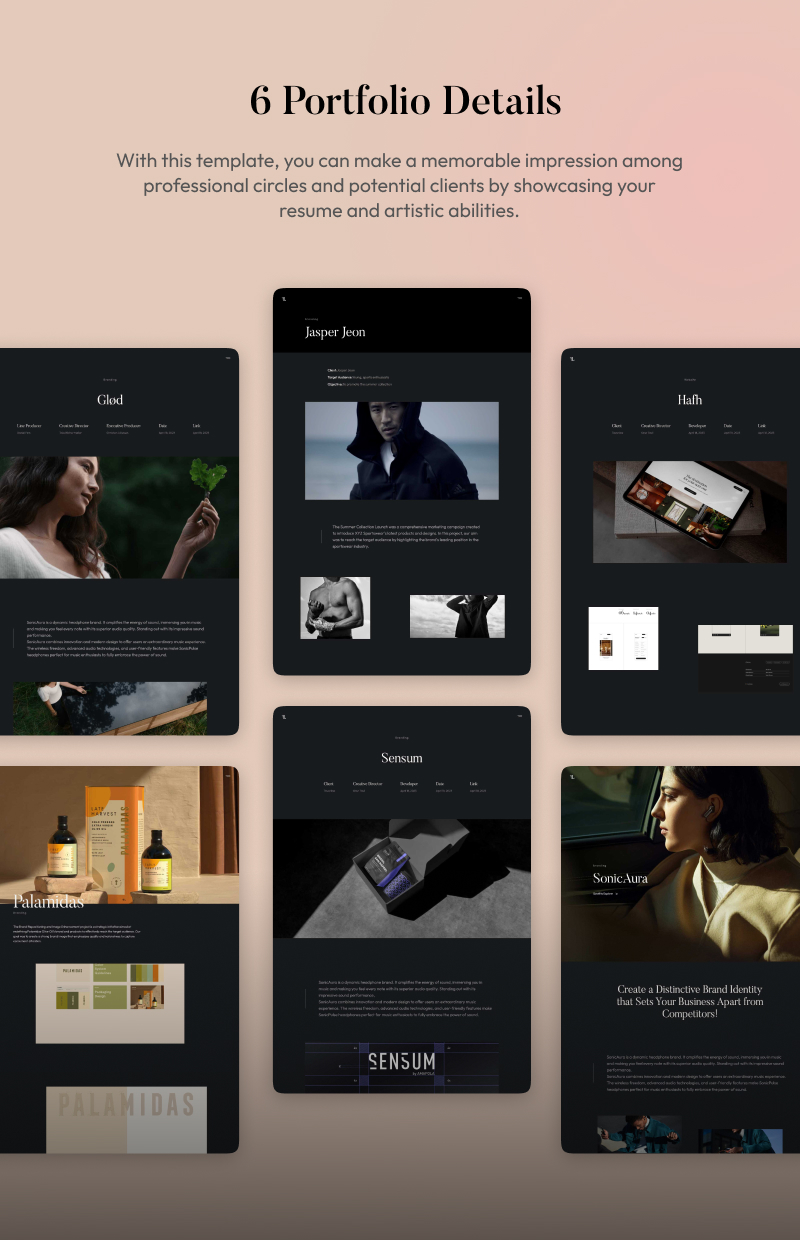 Flen – Creative Ajax Portfolio WordPress Theme – 4