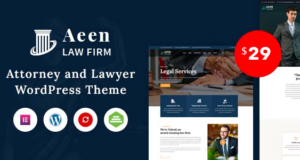 Aeen – WordPress-Layout für Anwälte und Anwälte