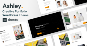 Ashley – WordPress-Template für kreatives Portfolio