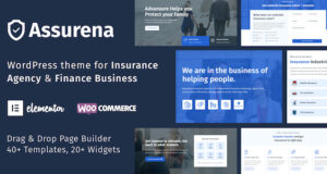 Assurena – WordPress-Layout für Versicherungsagenturen