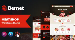 Bemet – Metzger- und Fleisch-WordPress-Layout
