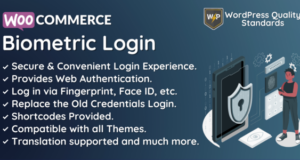 Biometrische WooCommerce-Anmeldung | Fingerabdruck | Webauthentifizierung (WebAuthn)