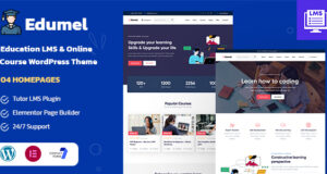 Edumel – Education LMS WordPress Layout