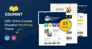 Edumint – LMS, Online-Kurse, WordPress-Template für Bildung