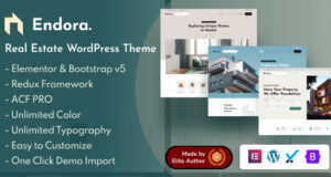 Endora – WordPress-Vorlage für Immobilien