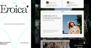 Eroica – Mutiges und leichtes WordPress-Blog-Template