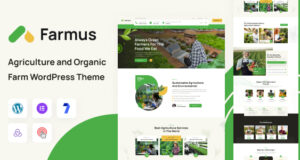 Farmus – WordPress-Layout für Landwirtschaft und Biobauernhof