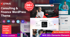 GTBUS – WordPress-Template für Beratung und Finanzen