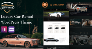 LimoDrive – WordPress-Template für Autovermietung und Limousine