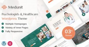 Medunit | WordPress-Vorlage für Psychologie und Gesundheitswesen